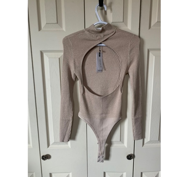 Dynamite Lurex Open Backed bodysuit - Picture 4 of 4